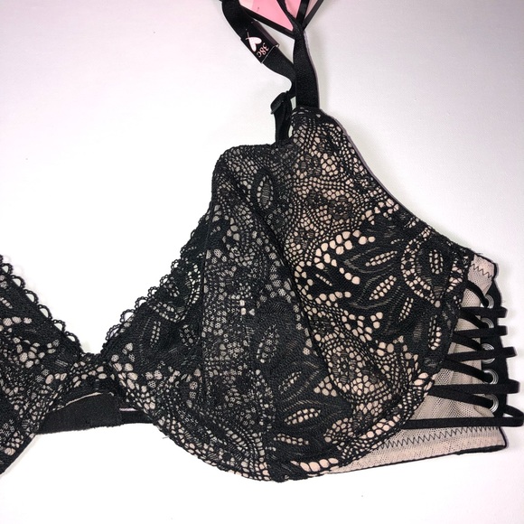 Victoria’s Secret wicked unlined black plunge bra - Picture 7 of 8